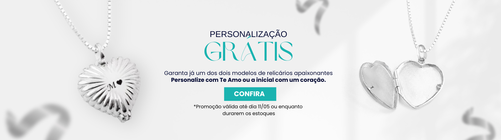 Relicários Personalizados
