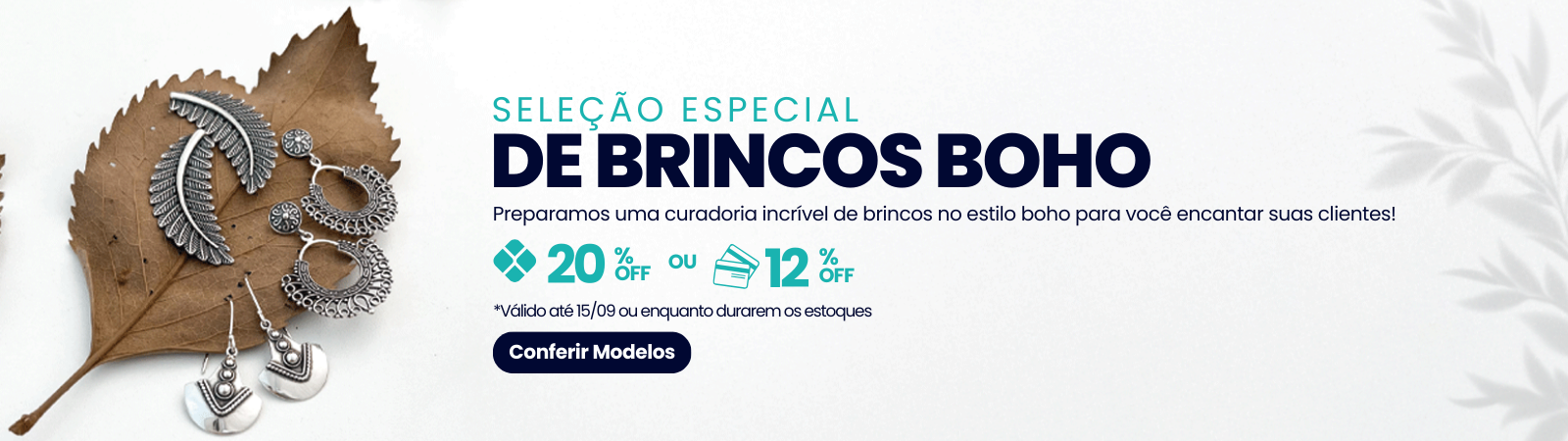 Seleção Especial de Brincos Boho