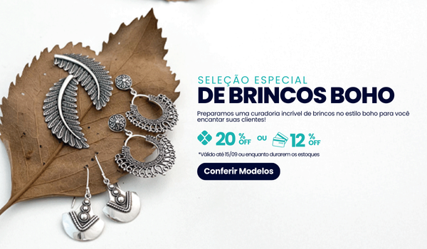 Seleção Especial de Brincos Boho